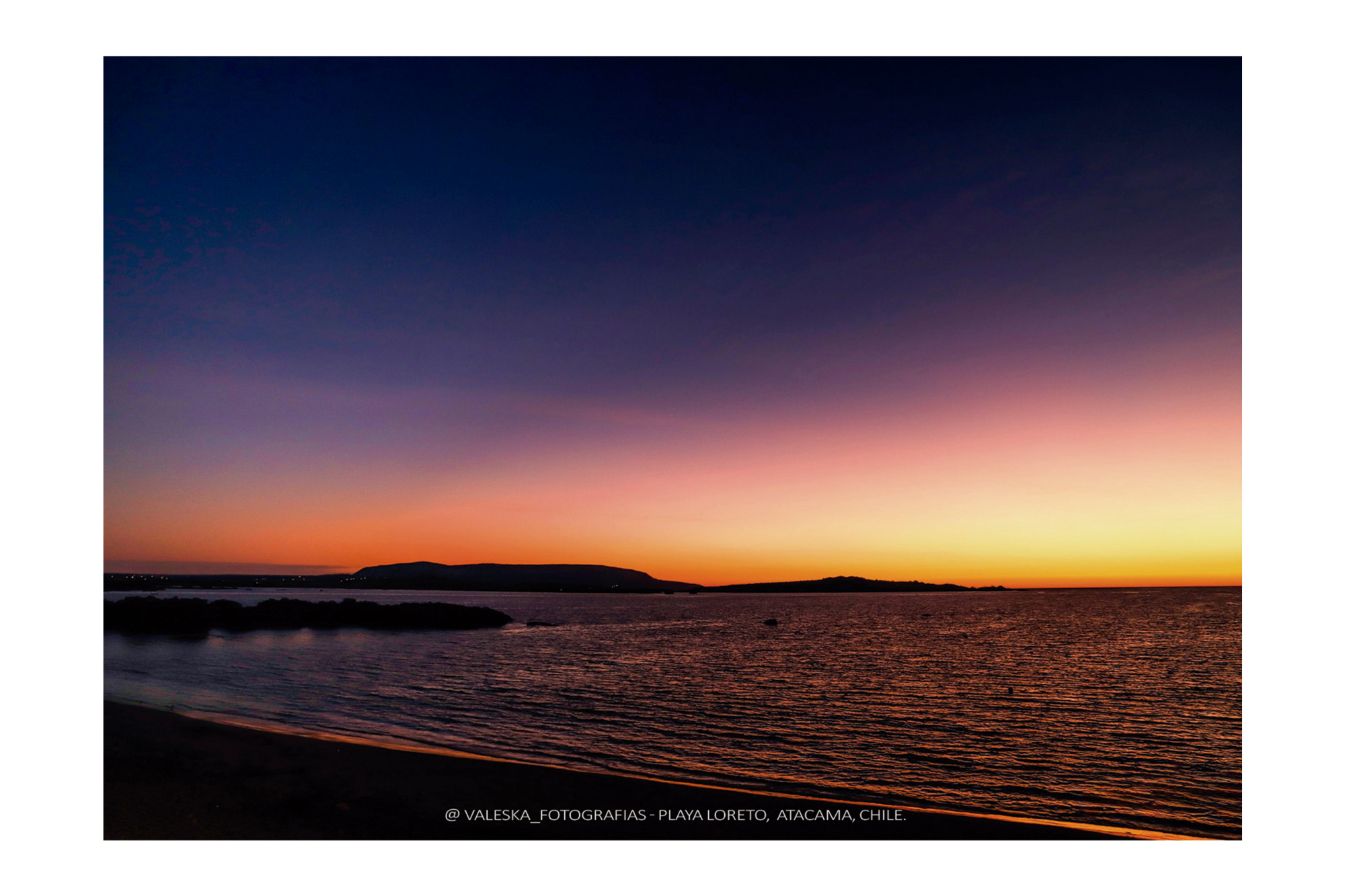 Atardecer Playa Loreto