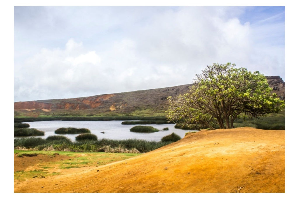 Laguna Rano Raraku, Rapa Nui, Chile