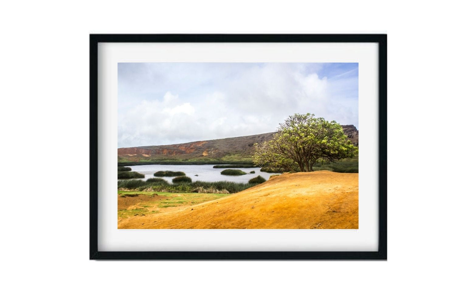 Laguna Rano Raraku, Rapa Nui, Chile