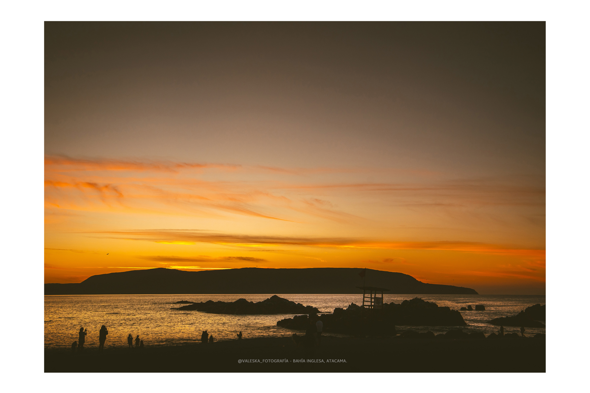Atardecer Bahía Inglesa