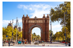 Arco de Triunfo, Barcelona, España