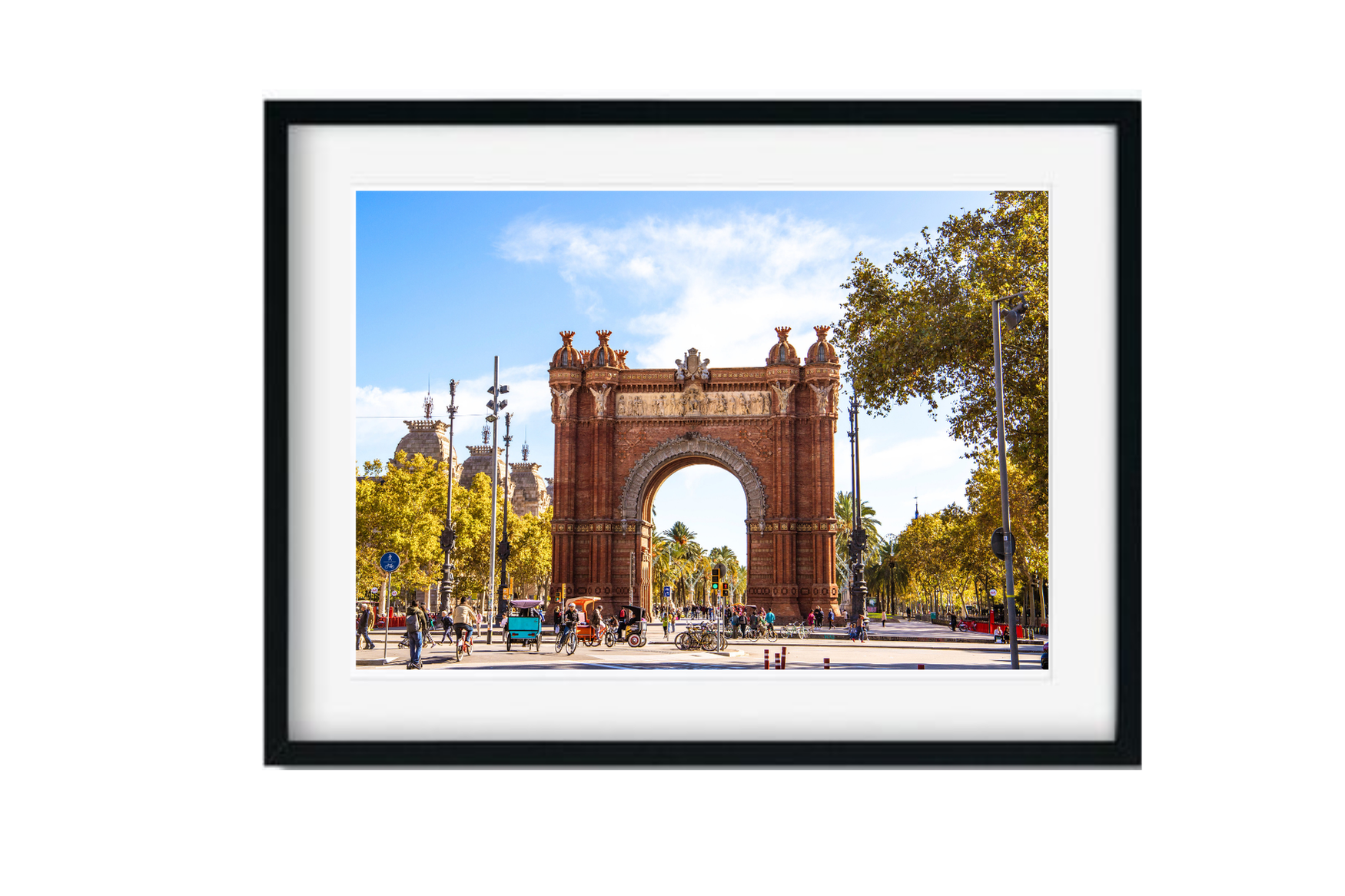 Arco de Triunfo, Barcelona, España