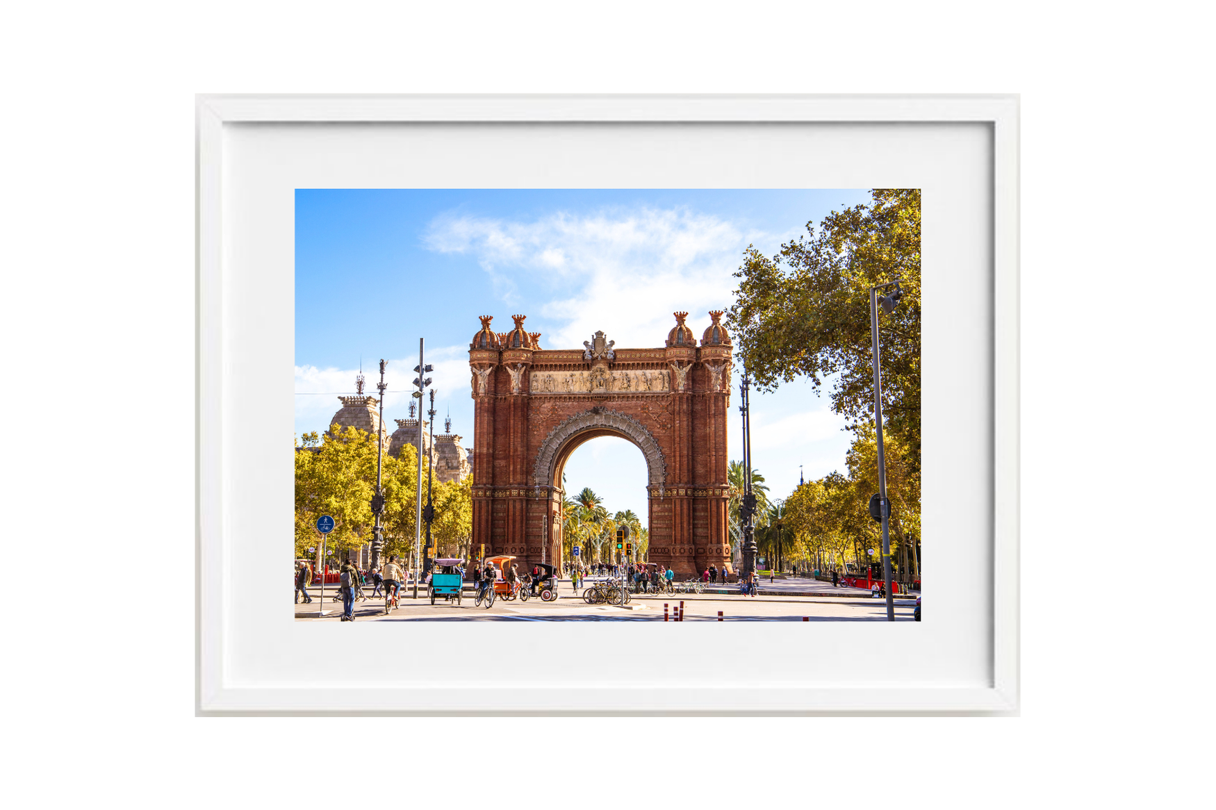 Arco de Triunfo, Barcelona, España
