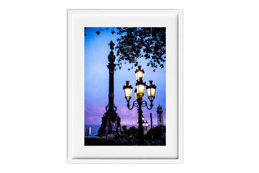 Monumento a Colón, Barcelona, España